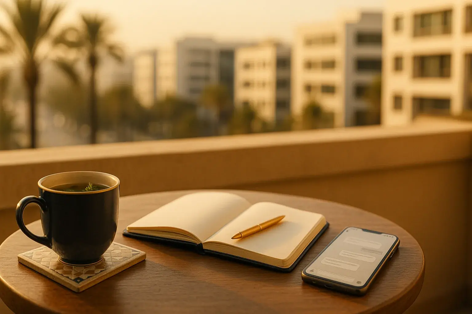 Ambiance bureau — échange professionnel Capital Keys
