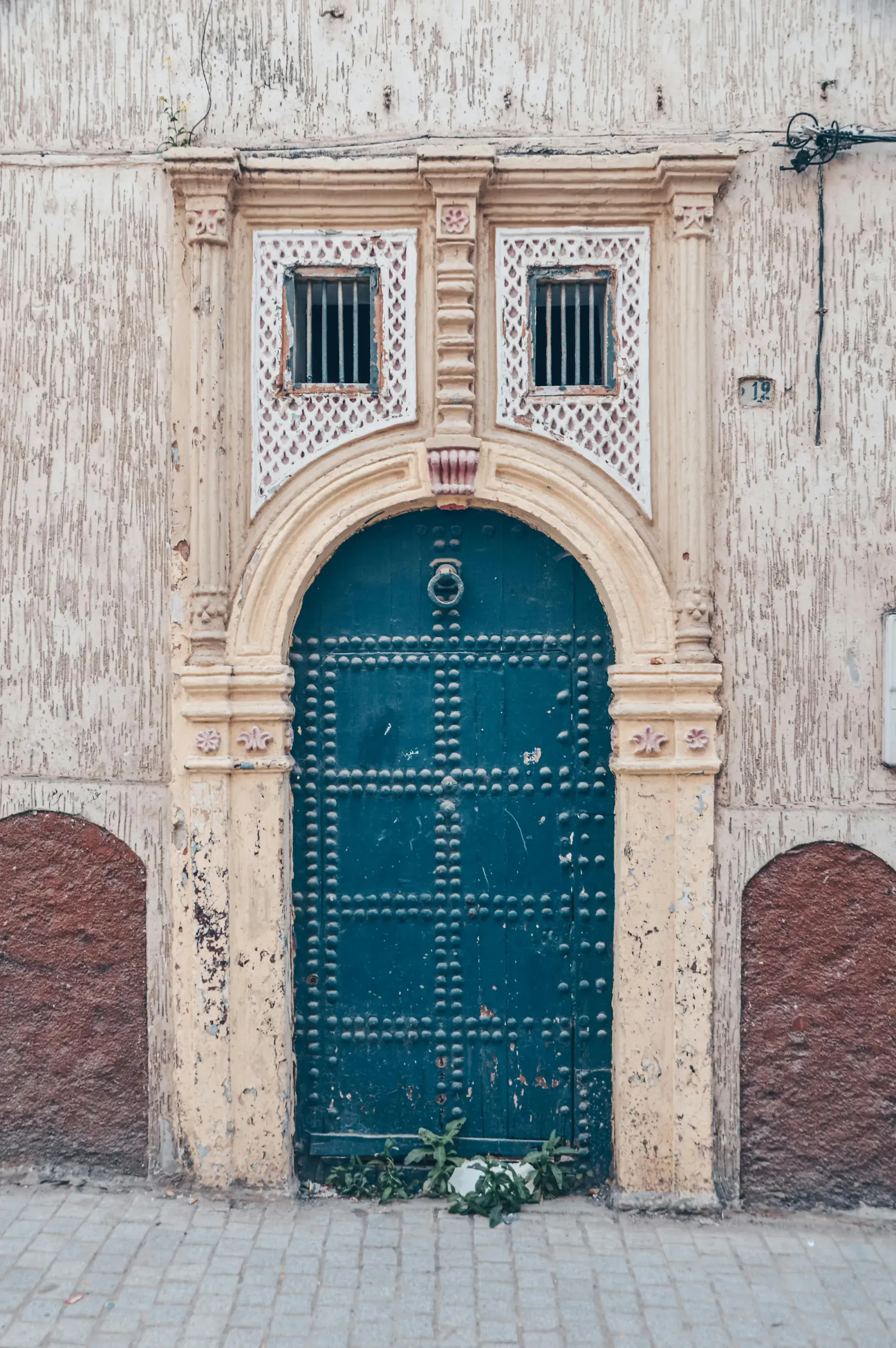 Ruelle du cœur historique de Rabat, quartier Hassan